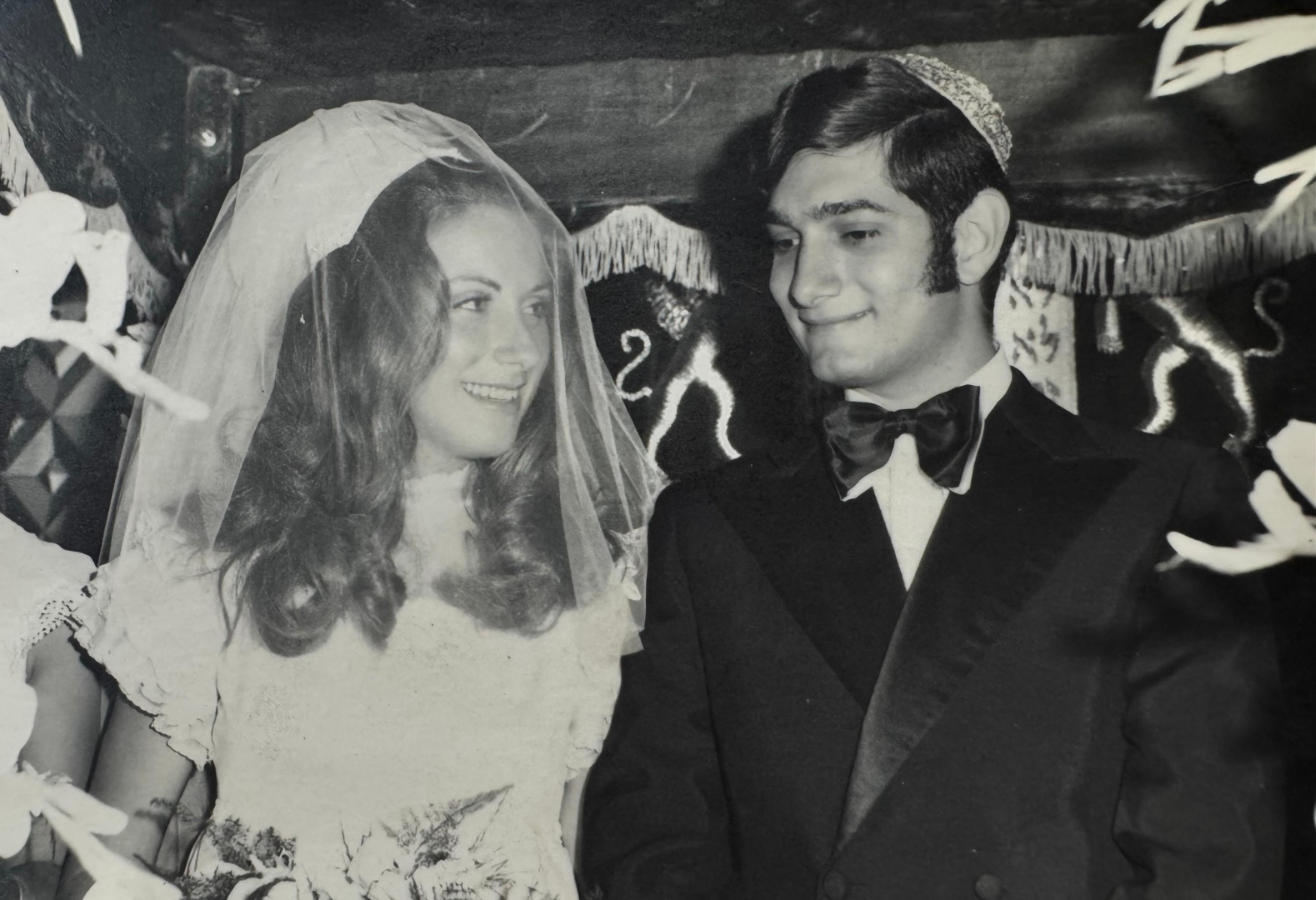 Boda de Shirley Stein y Jaime Mizrachi, c. 1971
